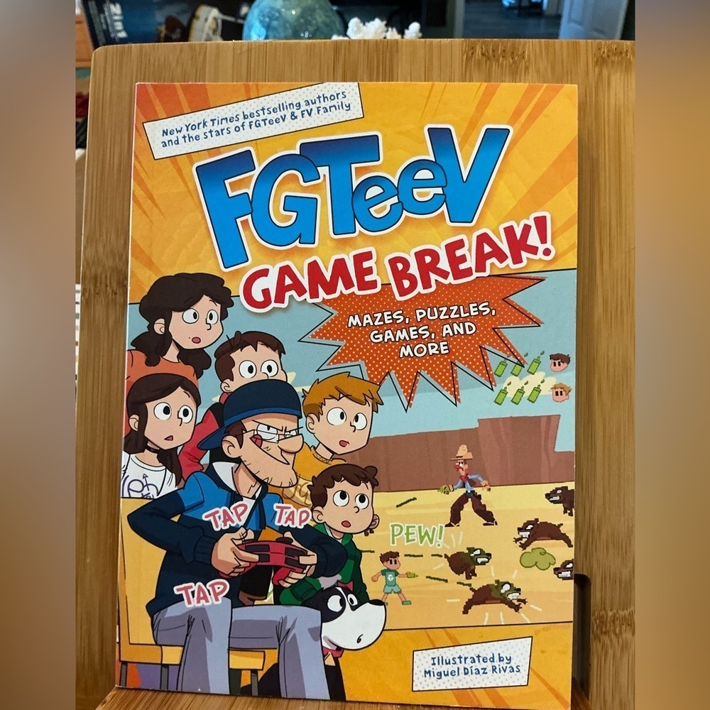 FGTV Game Break! Puzzle Book, brand new!
